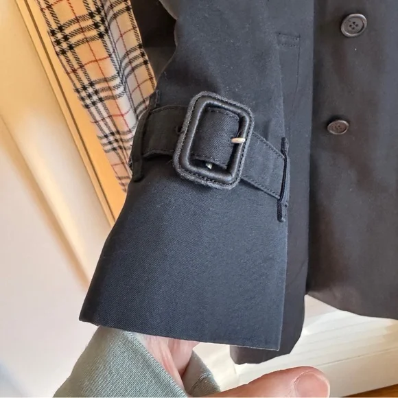 【Burberry】Nova Check Trench Coat Jacket with LinerSize S